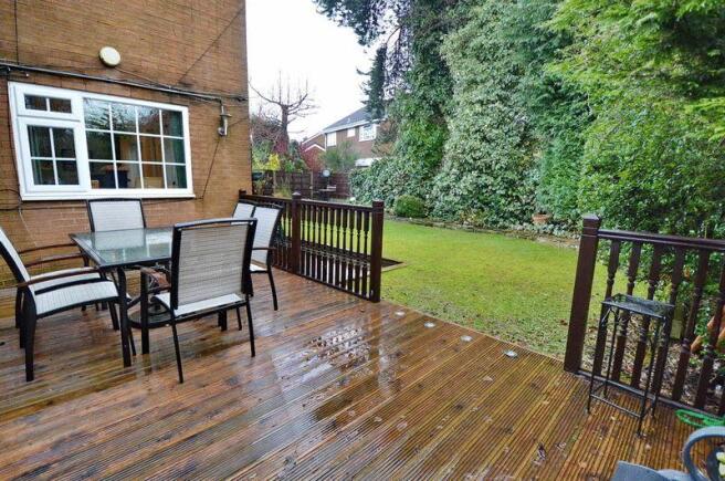 Rear Patio