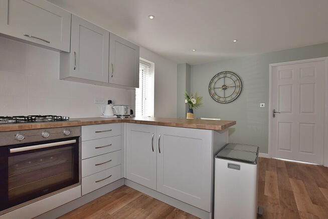 kitchen to dining...