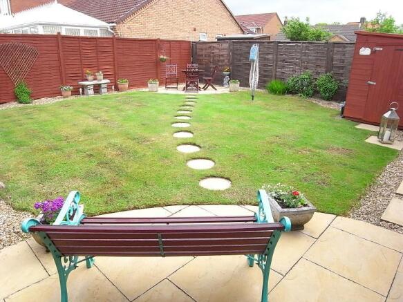 Rear garden