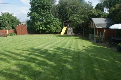 Rear garden