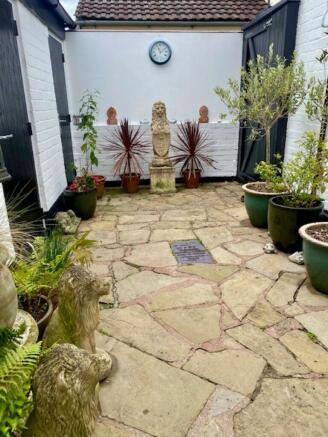 Rear Courtyard..