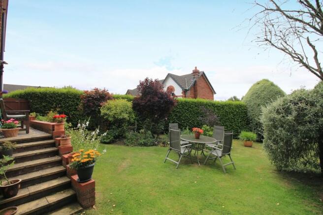 Rear garden