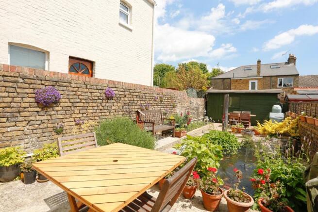 Rear garden