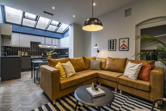 Open Plan Kitchen and Living