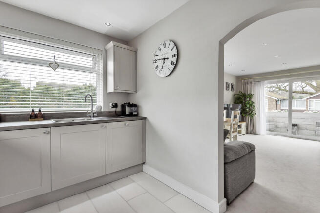Kitchen through t...