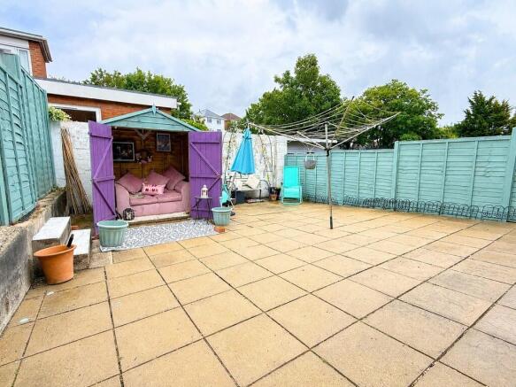 Rear garden
