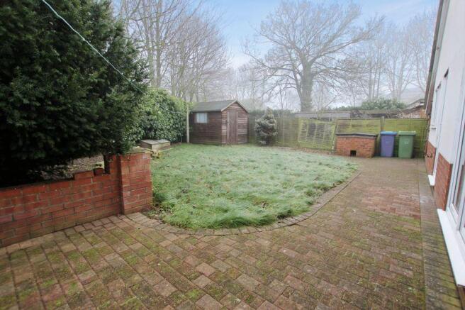 Rear garden