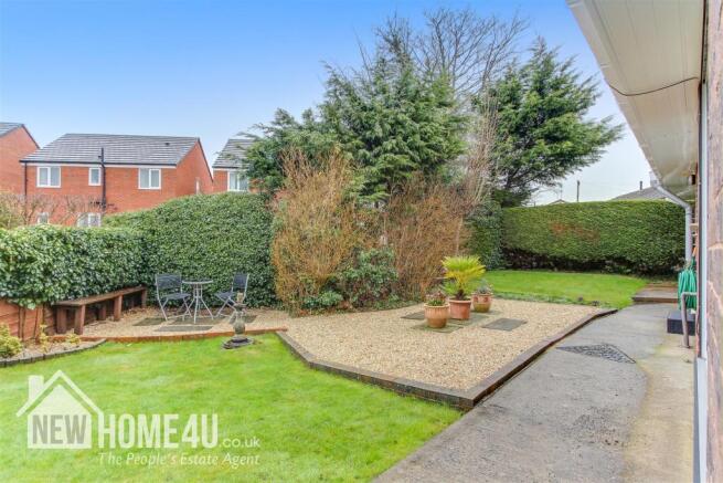REAR OF HOME: