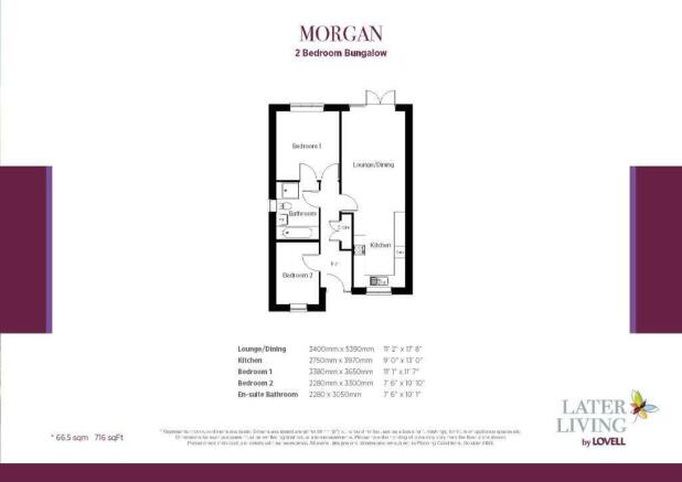 2 bed Semi-Detached Bungalow for sale Image 11