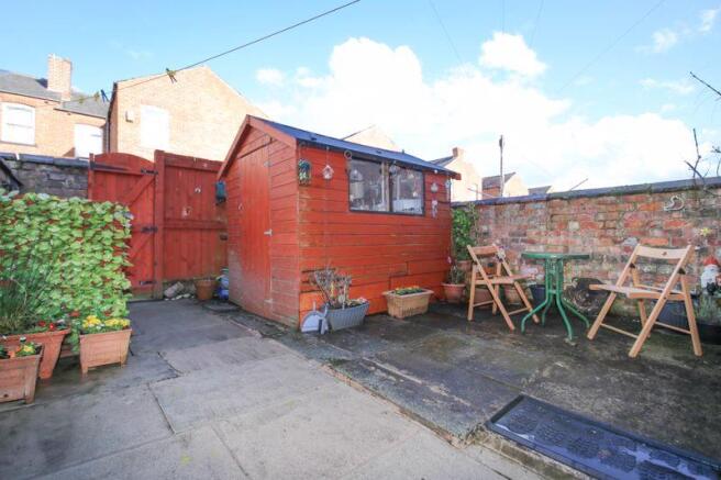 Rear yard 
