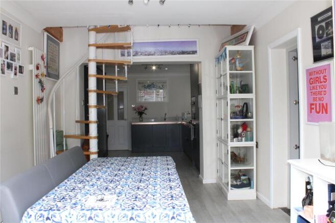 Dining Into Kitchen