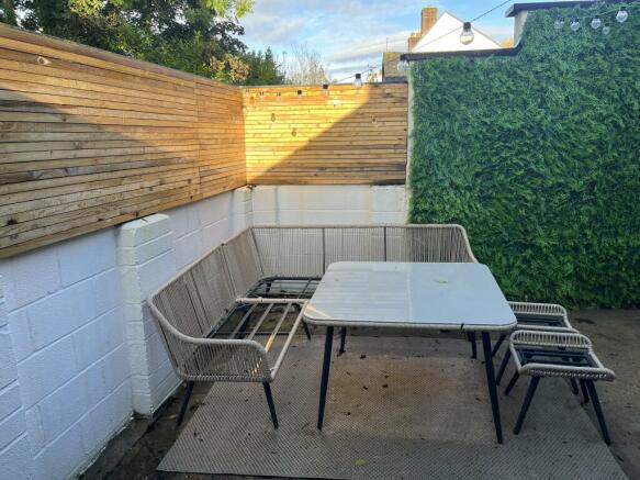 Rear garden