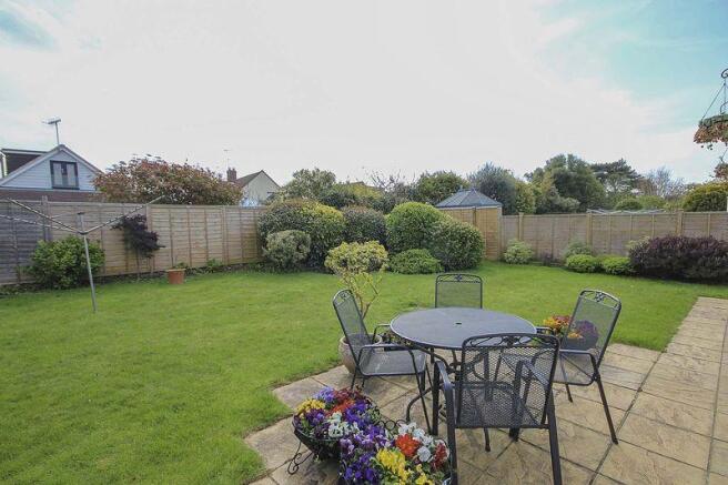 Rear garden