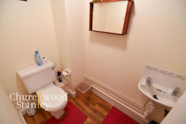 Ground floor cloakroom