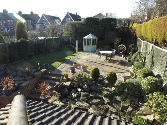 View of garden fr...