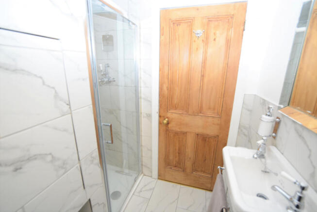 downstairs shower