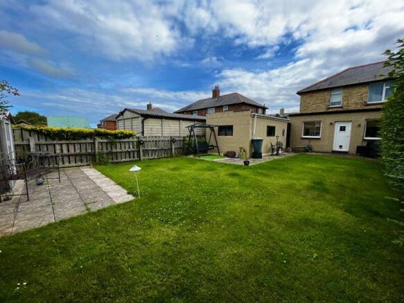 Rear garden