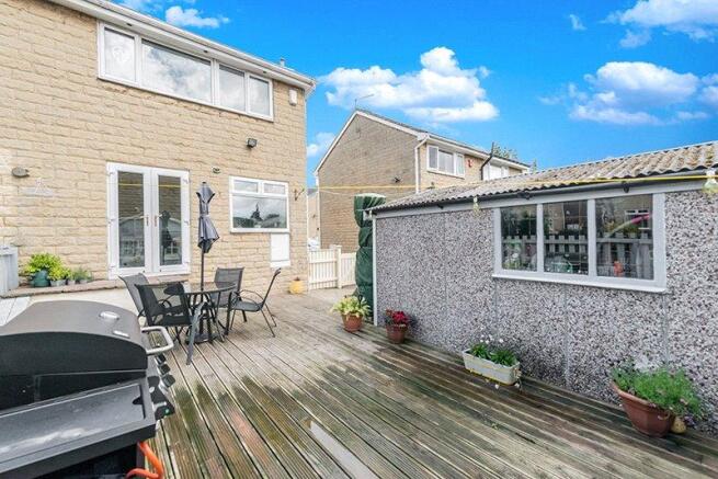 Decking & Garage