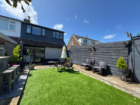 Rear of Property