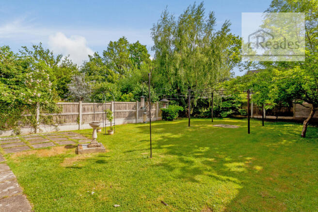 Rear garden