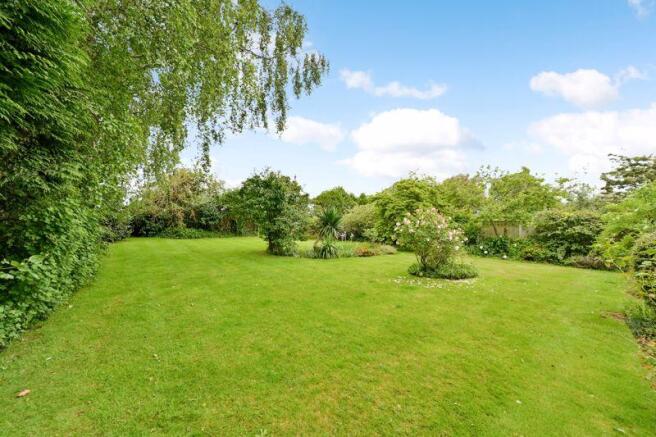 Rear garden
