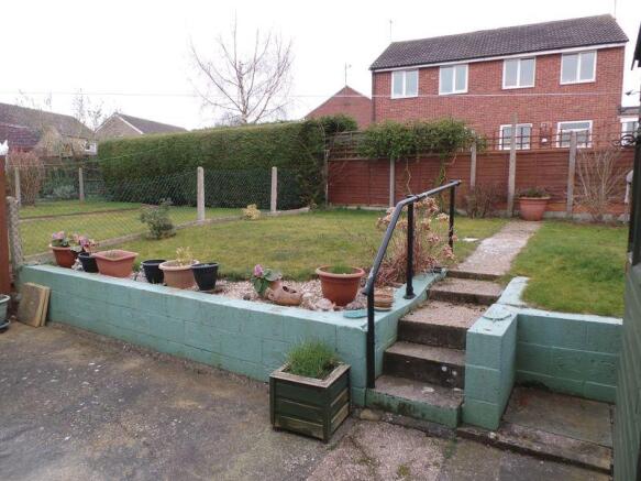 Rear garden