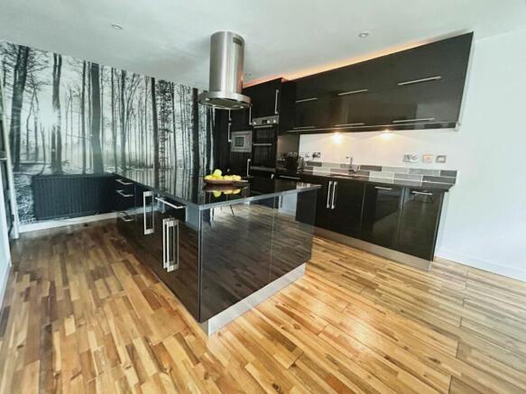 Open Plan Living, Dining And Kitchen Area