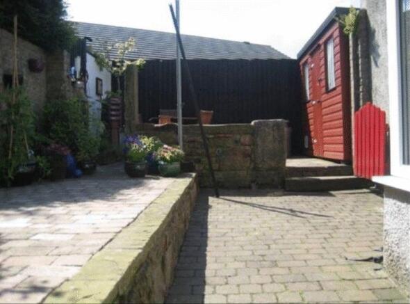Rear garden
