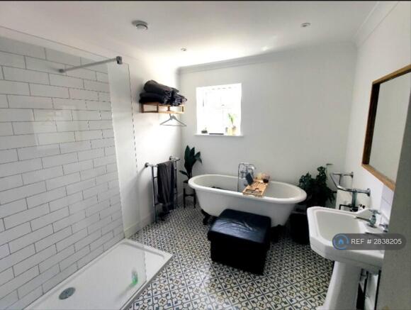 Bathroom With Bath And Walk-In Shower