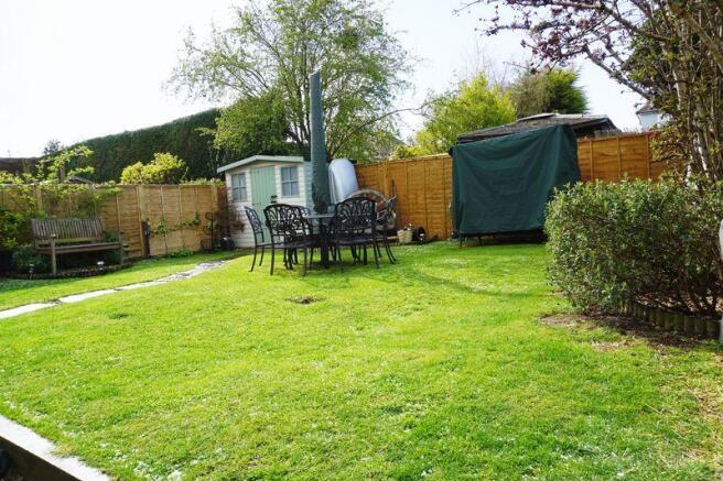 Rear garden