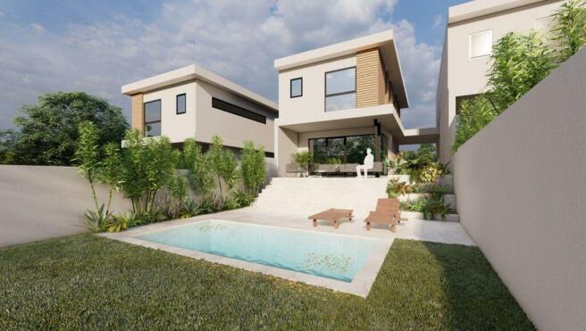 Villa 2 with Pool -