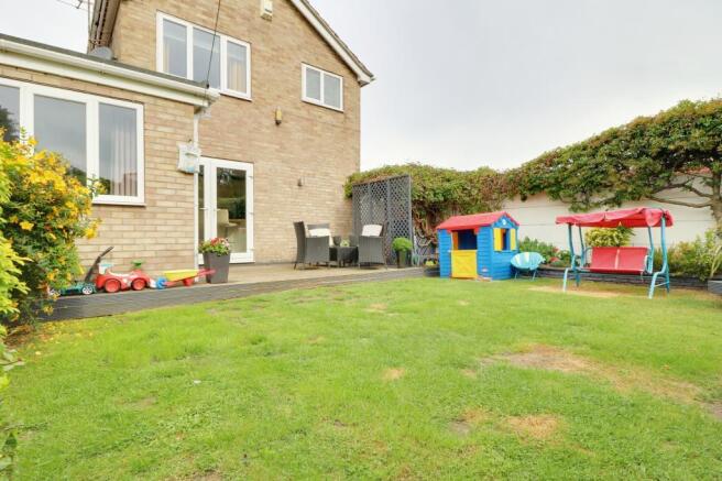 Rear garden