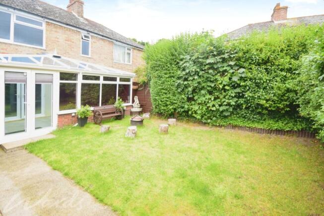 Rear garden