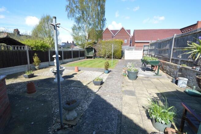 Rear garden