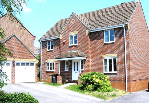 4-bed detached on Moneyer Road, Andover, Hampshire, £545,000