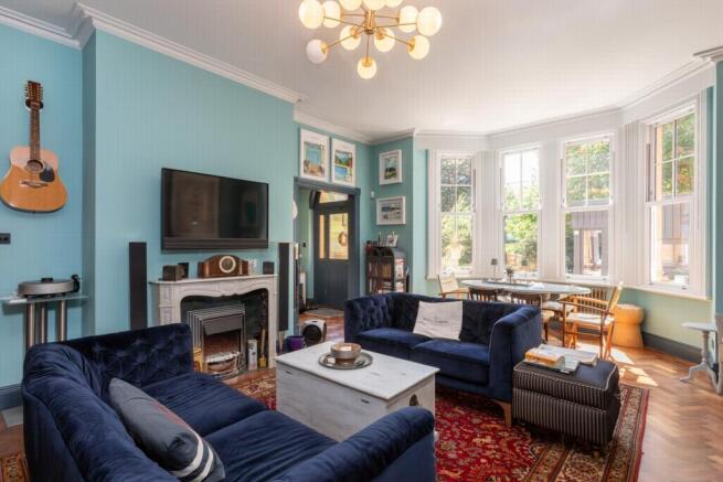 Open plan living space