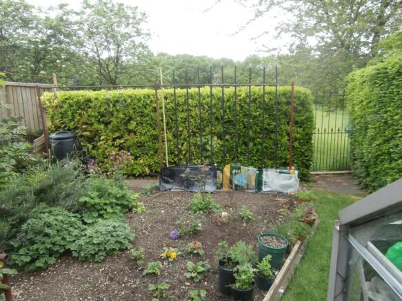 Backing onto a park