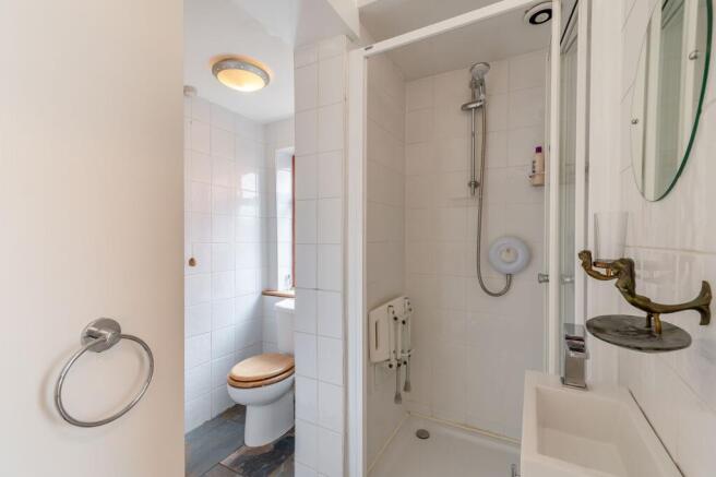 Downstairs shower room
