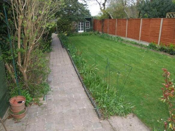 Rear garden