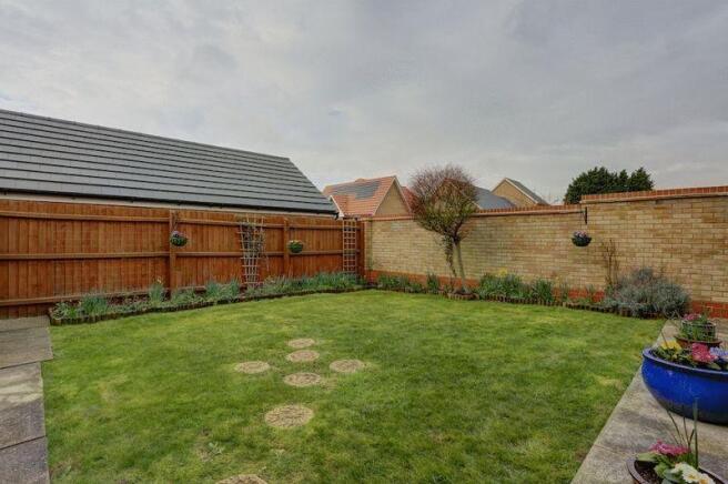 Rear garden