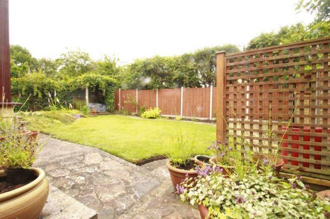 Rear garden