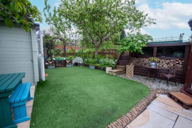 Outside - Private Side Garden