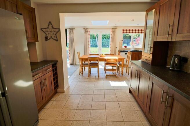 Open plan living area