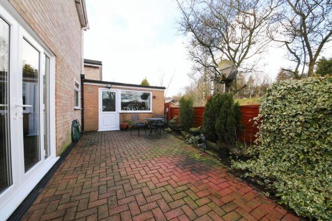 Rear garden