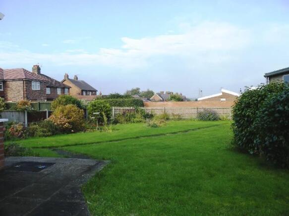 Rear garden