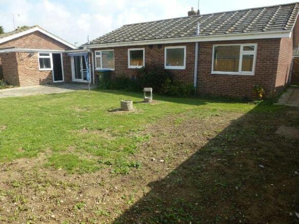 Rear of Property
