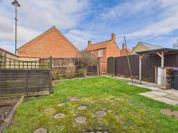 Rear garden