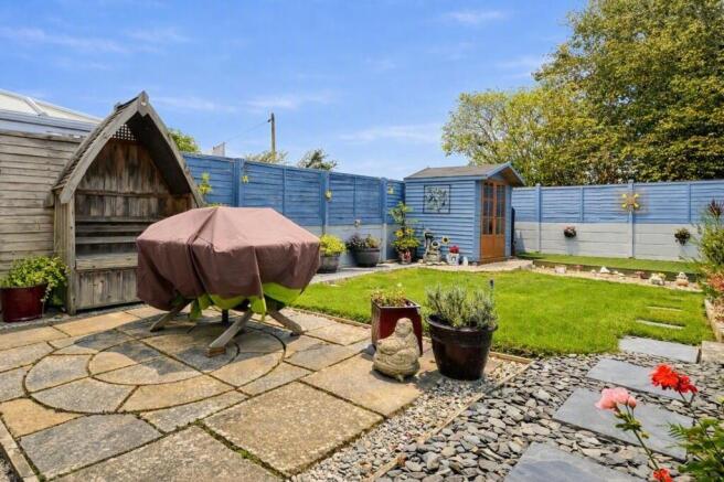 Rear garden - Digitally Altered - Lighting & Sky