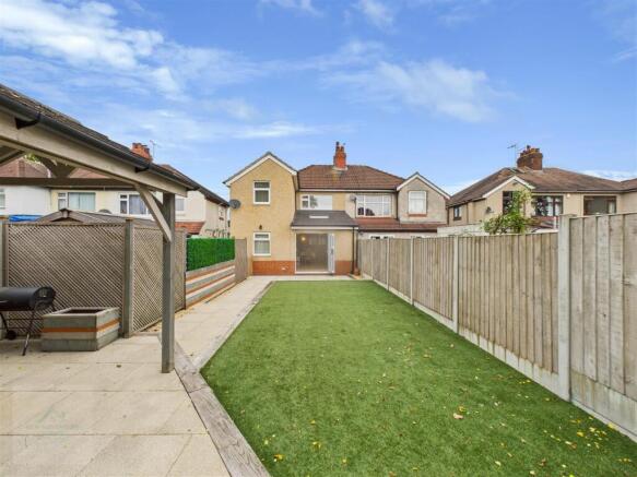 Rear of Property