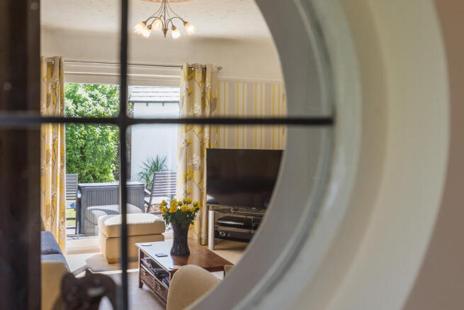 Hall window to li...